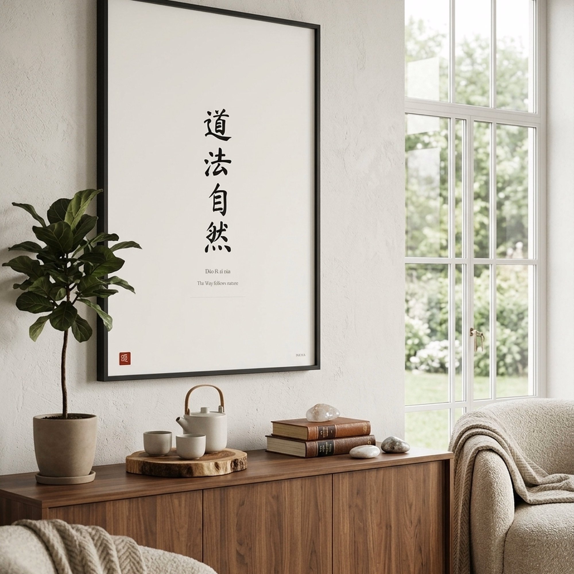 Daoistische Weisheit & Chinesische Sprichwörter — 9 Poster zum Ausdrucken